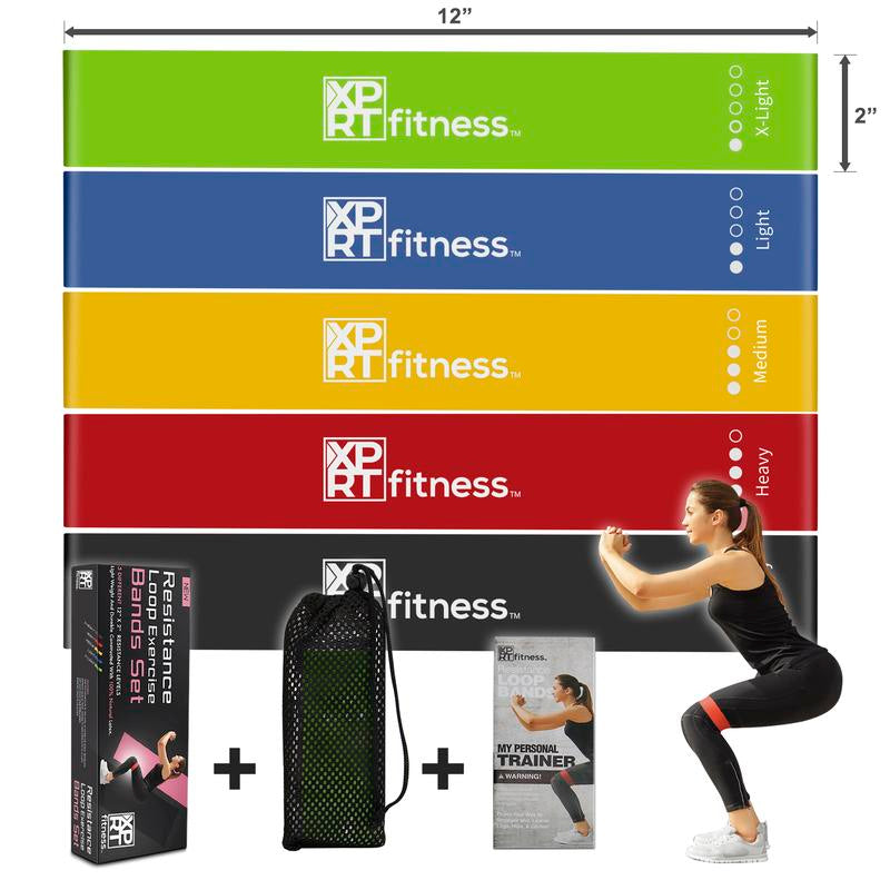 5 Different Resistance Bands for Home Workout